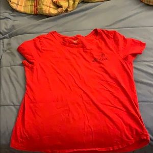 Very comfortable red shirt
